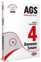 Data 2025 MEB-AGS Tüm Dersler 4 Deneme Fasiküllü Çözümlü Ultra Serisi Data Yayınları