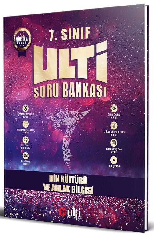Ulti Yayınları 7. Sınıf Din Kültürü ve Ahlak Bilgisi Ulti Serisi Soru Bankası Ulti Yayınları