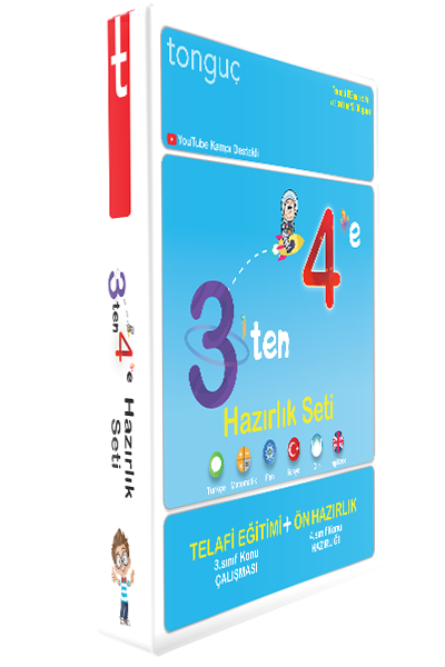 Tonguç 4. Sınıf 3 ten 4 e Hazırlık Seti Tonguç Akademi
