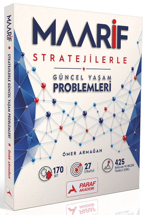 Paraf Akademi YKS TYT Güncel Yaşam Problemleri Maarif Stratejilerle Soru Bankası Paraf Akademi Yayınları
