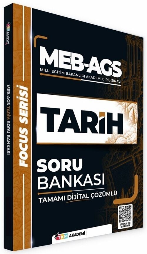 TKM Akademi MEB-AGS Tarih Soru Bankası Çözümlü Focus Serisi TKM Akademi