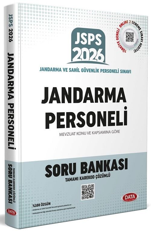 Data 2026 JSPS Jandarma Personeli Soru Bankası Çözümlü Data Yayınları