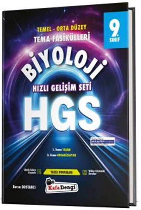 Kafadengi 9. Sınıf Biyoloji HGS Tema Fasikülleri Kafadengi Yayınları