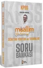 İsem 2024 KPSS Eğitim Bilimleri Muallim Öğretim Yöntem ve Teknikleri Soru Bankası - Özgür Hamal İsem Yayınları