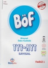 Bilim Yolu YKS TYT AYT Sayısal Bireysel Ödev Fasikülü 5 Li Set BÖF Bilim Yolu Yayınları