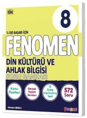 Fenomen Okul 8. Sınıf Din Kültürü ve Ahlak Bilgisi Fenomen Soru Bankası Fenomen Okul Yayınları