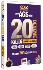 YENİ AGS - Yargı 2026 MEB-AGS nin Kilidi Tüm Dersler 20 Deneme Çözümlü - Gökan Araz, Mustafa Alkan Yargı Yayınları