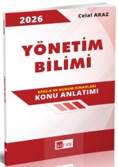 Akfon 2026 KPSS A Grubu Yönetim Bilimi Konu Anlatımı - Celal Araz Akfon Yayınları