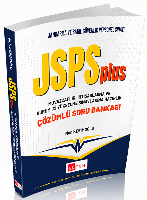 Akfon JSPS Plus Soru Bankası Çözümlü - Nuh Kerimoğlu Akfon Yayınları