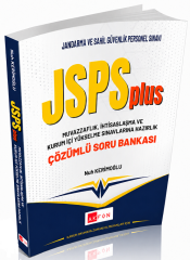 Akfon JSPS Plus Soru Bankası Çözümlü - Nuh Kerimoğlu Akfon Yayınları