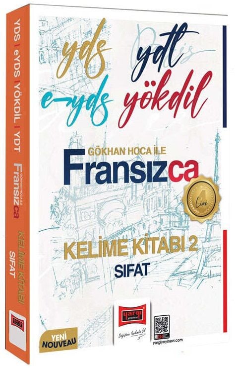 Yargı YDS YDT E-YDS YÖKDİL Fransızca Kelime Kitabı-2 Sıfat - Gökhan Yılmaz Yargı Yayınları