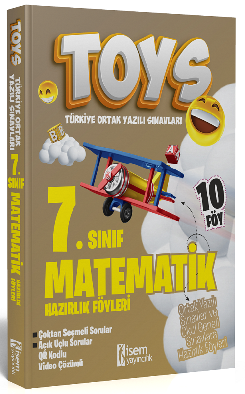 İsem 7. Sınıf Matematik TOYS Hazırlık Föyleri İsem Yayıncılık