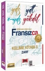 Yargı YDS YDT E-YDS YÖKDİL Fransızca Kelime Kitabı-3 Zarf - Gökhan Yılmaz Yargı Yayınları
