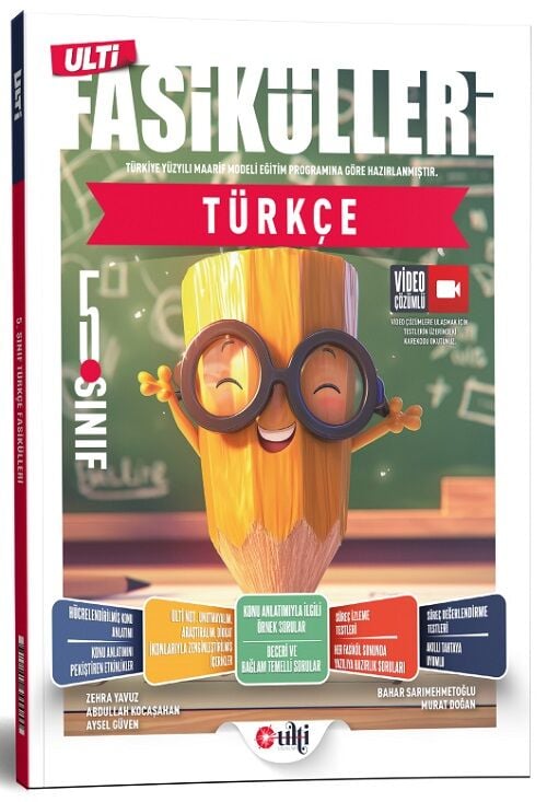 Ulti Yayınları 5. Sınıf Türkçe Ulti Fasikülleri Ulti Yayınları