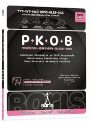 Barış YKS TYT AYT KPSS ALES DGS MSÜ Matematik Fasikülleri Sayma Permütasyon, Kombinasyon, Binom ve Olasılık Soru Bankası - Barış Çelenk Barış Yayınları