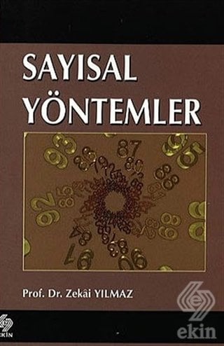 Ekin Sayısal Yöntemler - Zekai Yılmaz Ekin Yayınları