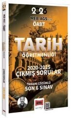 Yargı 2026 ÖABT MEB-AGS Tarih Öğretmenliği Çıkmış Sorular Son 6 Sınav 2020-2025 Çözümlü - Mustafa Özdemir Yargı Yayınları