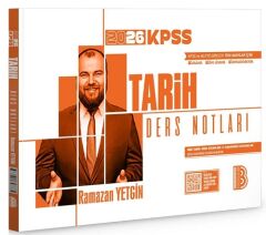 Benim Hocam 2026 KPSS Tarih Ders Notları - Ramazan Yetgin Benim Hocam Yayınları