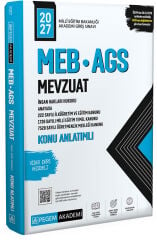 Pegem 2027 MEB-AGS Mevzuat Konu Anlatımlı Pegem Akademi Yayınları