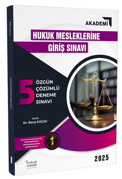 İlken 2025 HMGS 5 Özgün Deneme Çözümlü - Barış Küçük İlken Yayıncılık