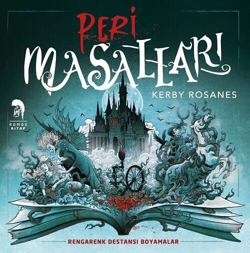 Peri Masalları Rengarenk Destansı Boyamalar - Kerby Rosanes Romos Yayınevi