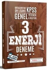 SÜPER FİYAT - İndeks Akademi KPSS Lise Ortaöğretim Ön Lisans Enerji 3 Deneme Çözümlü İndeks Akademi Yayıncılık