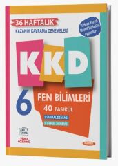 Kurmay ELT 6. Sınıf Fen Bilimleri KKD Maarif Modeli Haftalık Kazanım Kavrama Denemeleri Kurmay ELT Yayınları