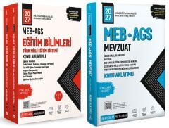 Pegem 2027 MEB-AGS Eğitim Bilimleri + Mevzuat Konu Anlatımlı 2 li Set Pegem Akademi Yayınları