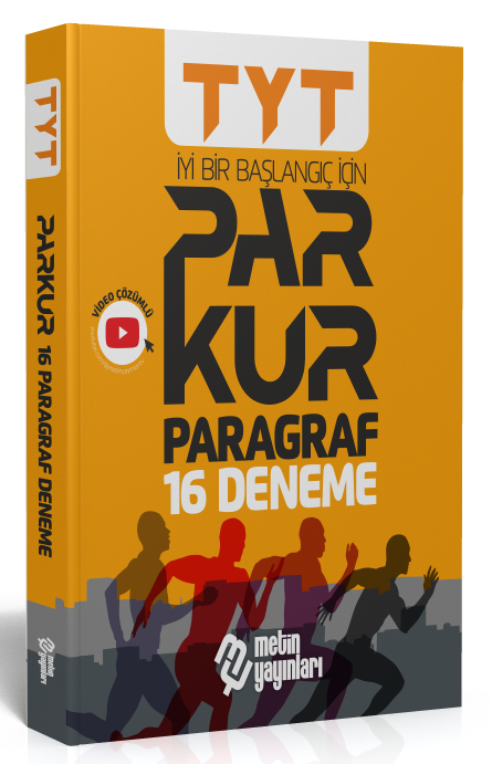 Metin YKS TYT Parkur Paragraf 16 Deneme Çözümlü Metin Yayınları