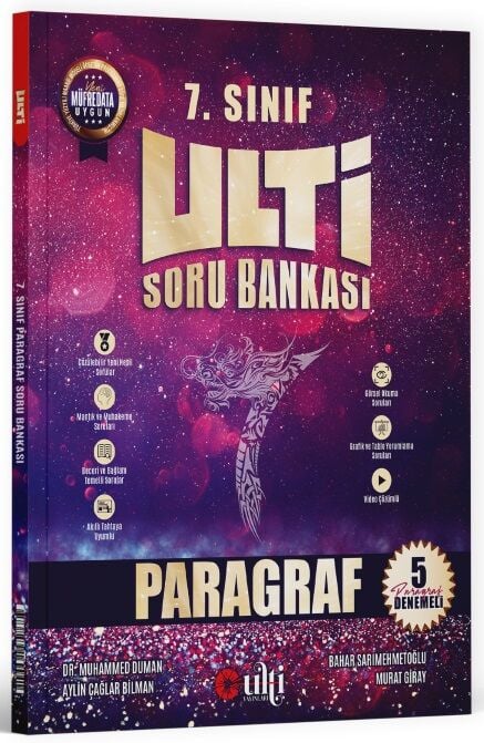 Bes Yayınları 7. Sınıf Paragraf Ulti Serisi Soru Bankası Bes Yayınları