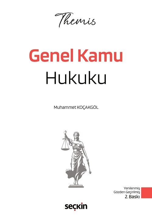 Seçkin 2026 THEMİS HMGS Genel Kamu Hukuku Konu Kitabı 2. Baskı - Muhammet Koçakgöl Seçkin Yayınları