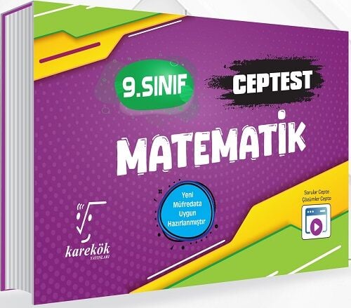Karekök 9. Sınıf Matematik Cep Test Karekök Yayınları
