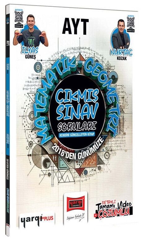 Yargı 2026 YKS AYT Matematik-Geometri Çıkmış Sınav Soruları 2018-2025 Çözümlü - İlyas Güneş, Nurtaç Kozak Yargı Yayınları