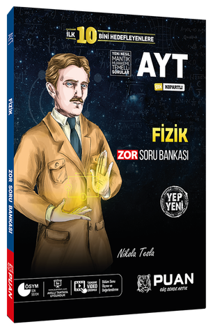 Puan YKS AYT Fizik Zor Soru Bankası Puan Yayınları