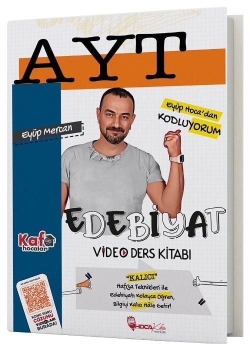 Hoca Kafası YKS AYT Edebiyat Video Ders Kitabı - Eyüp Mercan Hoca Kafası Yayınları