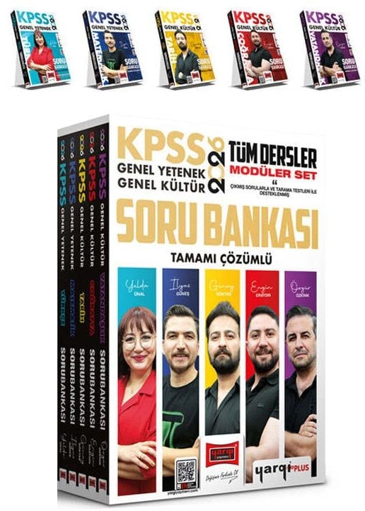 Yargı 2026 KPSS Genel Yetenek Genel Kültür Soru Bankası Modüler Set Çözümlü Yargı Yayınları