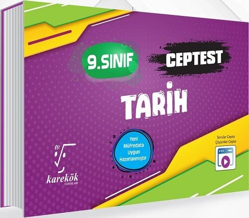 Karekök 9. Sınıf Tarih Cep Test Karekök Yayınları