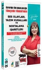 Yargı 2026 KPSS YKS TYT AYT Türkçe nin Yönderinden Ses Olayları, Yazım Kuralları ve Noktalama İşaretleri Konu Anlatımlı Soru Bankası Çözümlü - Yelda Ünal Yargı Yayınları