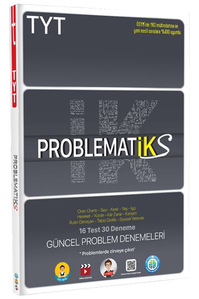 Tonguç YKS TYT Problematiks Yeni Nesil Problem Denemeleri Tonguç Akademi