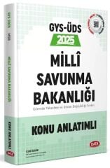 Data 2025 GYS ÜDS Milli Savunma Bakanlığı Konu Anlatımlı Görevde Yükselme ve Ünvan Değişikliği Data Yayınları