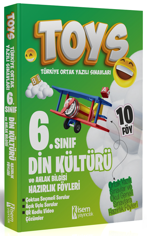 İsem 6. Sınıf Din Kültürü ve Ahlak Bilgisi TOYS Hazırlık Föyleri İsem Yayıncılık