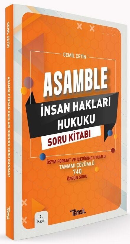 Temsil ASAMBLE Hakimlik İnsan Hakları Hukuku Soru Bankası Çözümlü 2. Baskı Temsil Yayınları