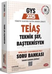 Data 2025 GYS TEİAŞ Genel Müdürlüğü Teknik Şef, Başteknisyen Soru Bankası Çözümlü Görevde Yükselme Data Yayınları