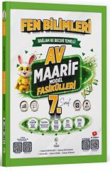 Av Yayınları 7. Sınıf Fen Bilimleri Maarif Model Fasikülleri Av Yayınları