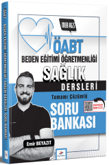 Dizgi Kitap ÖABT MEB-AGS Beden Eğitimi Öğretmenliği Sağlık Dersleri Ne Sordu Ne Sorar Soru Bankası - Emir Beyazıt Dizgi Kitap Yayınları