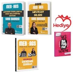Hoca Kafası 2025 MEB-AGS Eğitimin Temelleri + Mevzuat Soru Bankası + 17 Deneme 3 lü Set Hoca Kafası Yayınları - HEDİYELİ