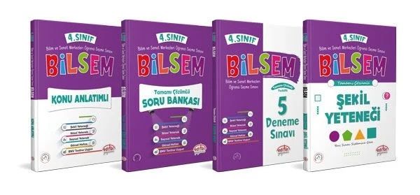 Editör 4. Sınıf BİLSEM Hazırlık 4 lü Set Editör Yayınları