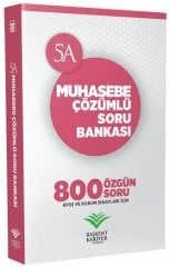 Başkent Kariyer 5A Muhasebe Soru Bankası Çözümlü Başkent Kariyer Yayınları