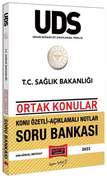 Yargı 2023 GYS ÜDS Sağlık Bakanlığı Ortak Konular Konu Özetli Soru Bankası Ünvan Değişikliği Yargı Yayınları