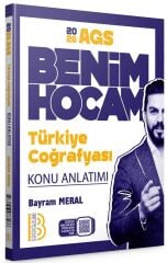 Benim Hocam 2026 MEB-AGS Türkiye Coğrafyası Konu Anlatımı - Bayram Meral Benim Hocam Yayınları